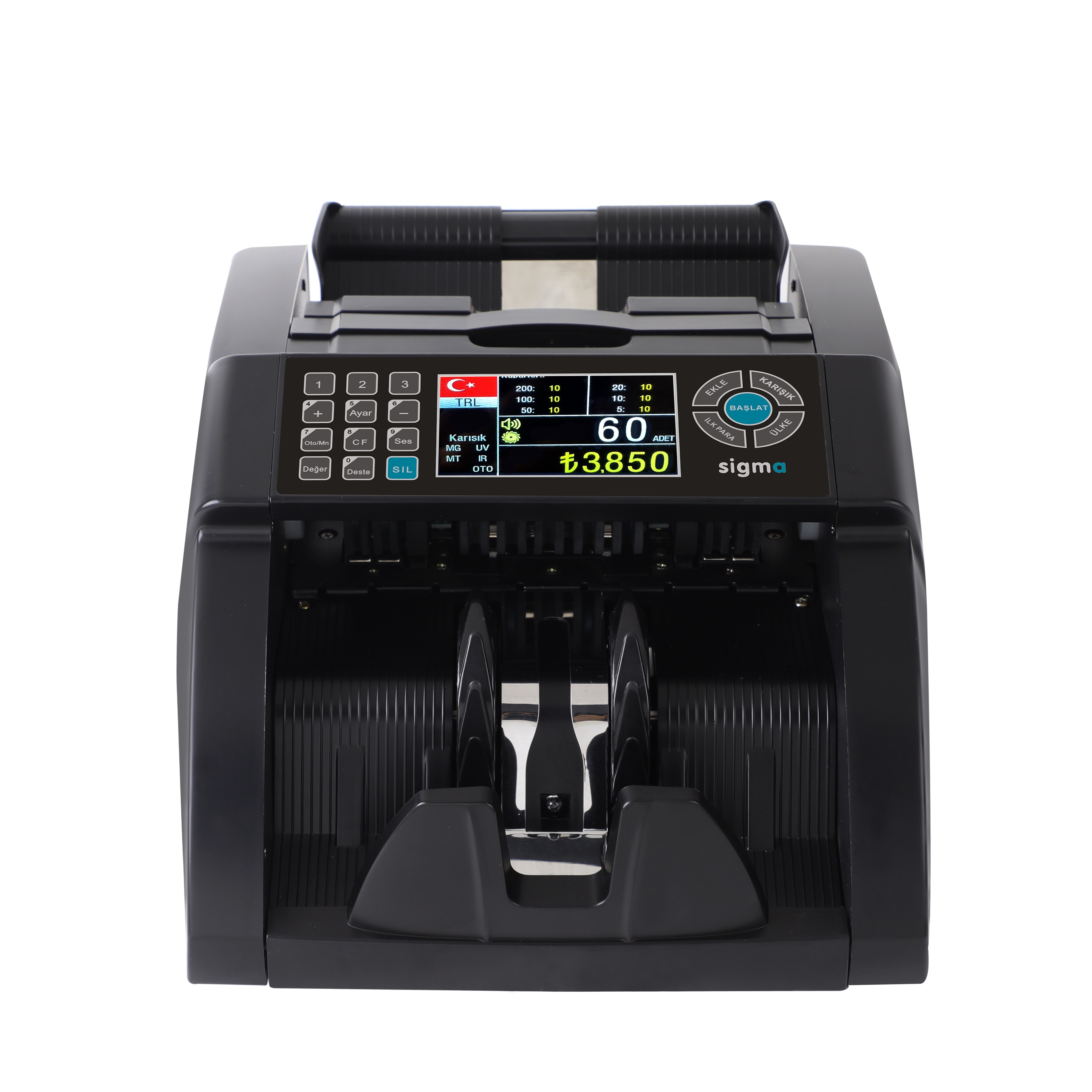 SC 8520 Sahte Kontrol  TL,€ Karışık $,£ Adet Sayım