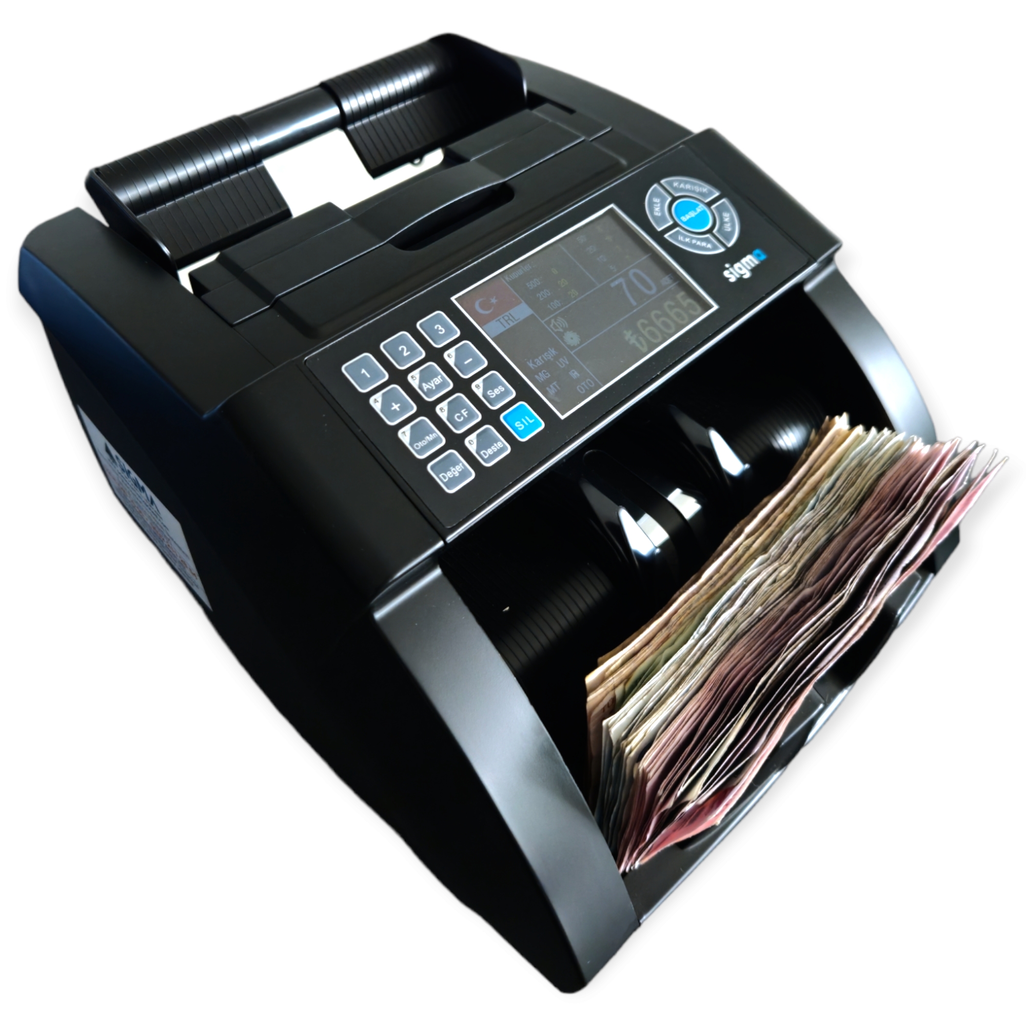 SC 8520 Sahte Kontrol  TL,€ Karışık $,£ Adet Sayım