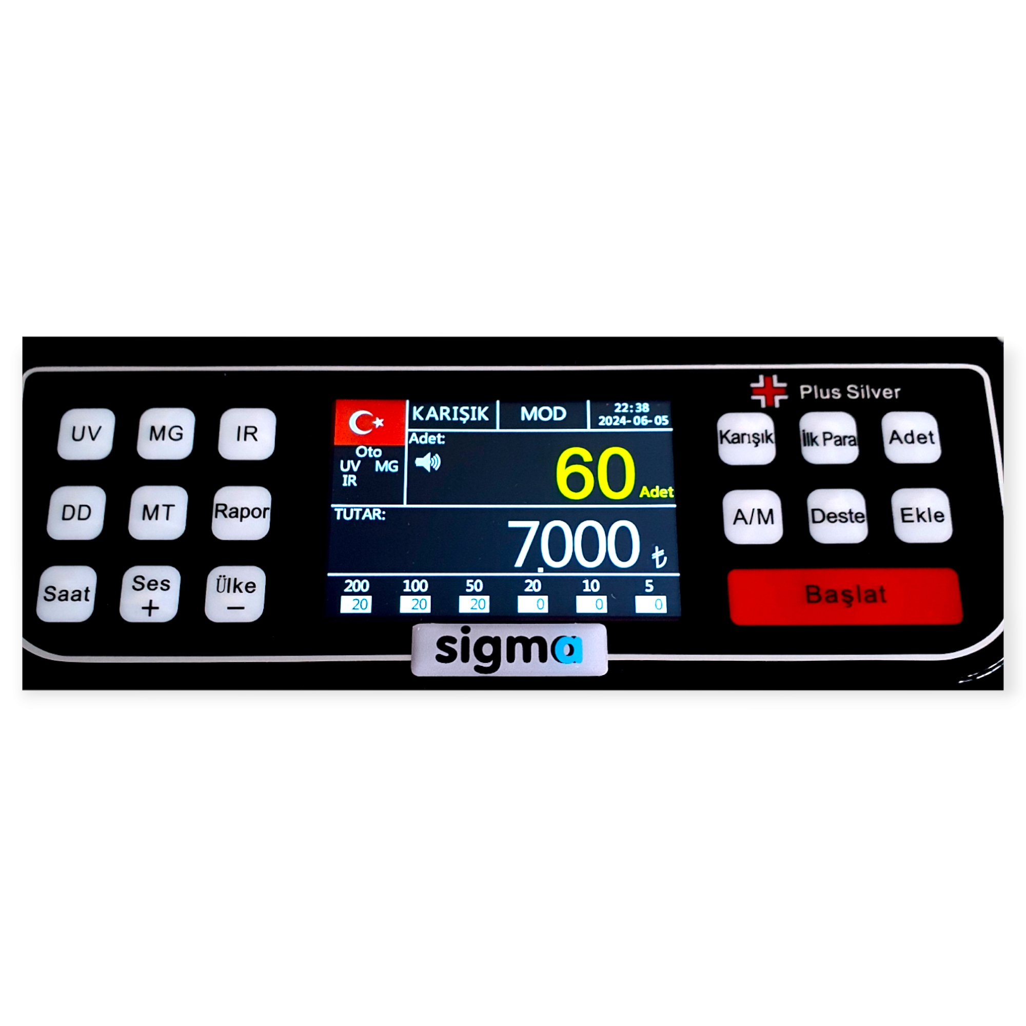 Sigma Plus Silver Sahte Kontrol Özellikli 