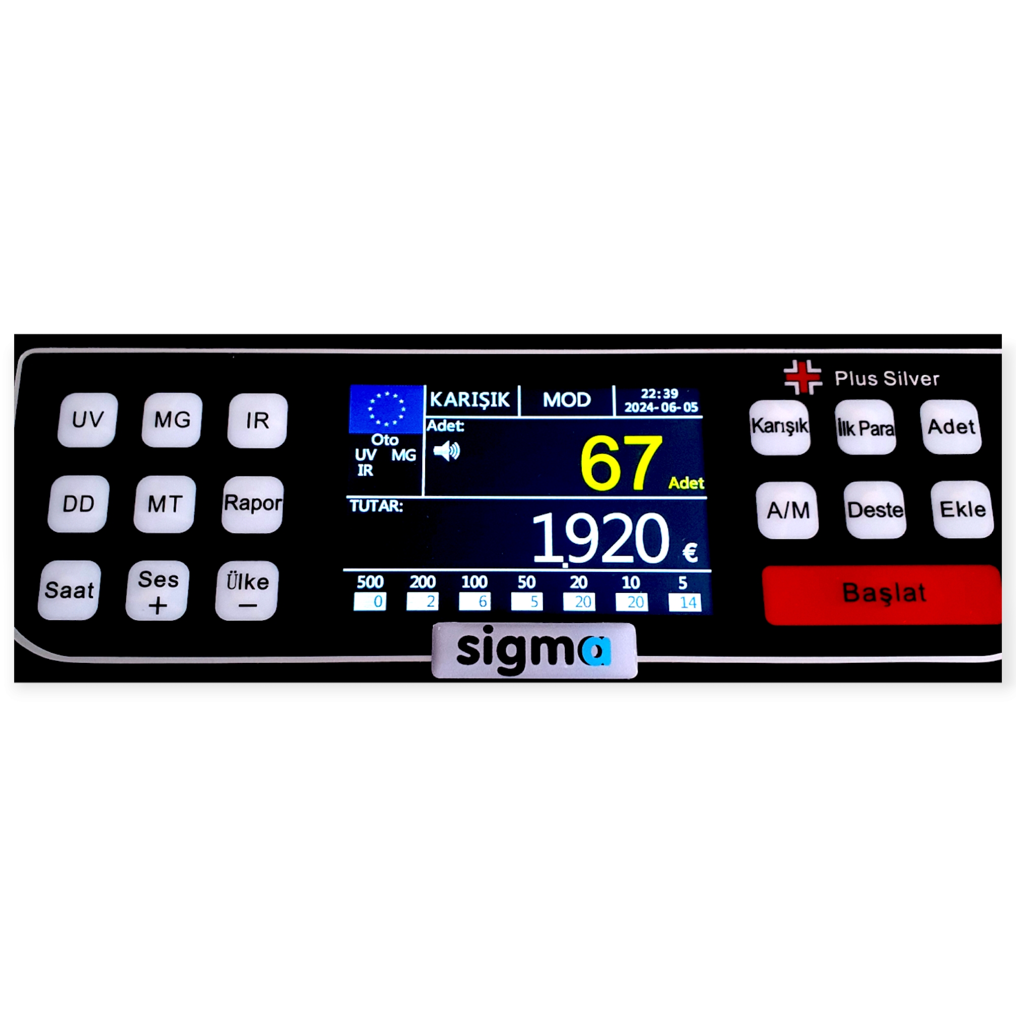 Sigma Plus Silver Sahte Kontrol Özellikli 