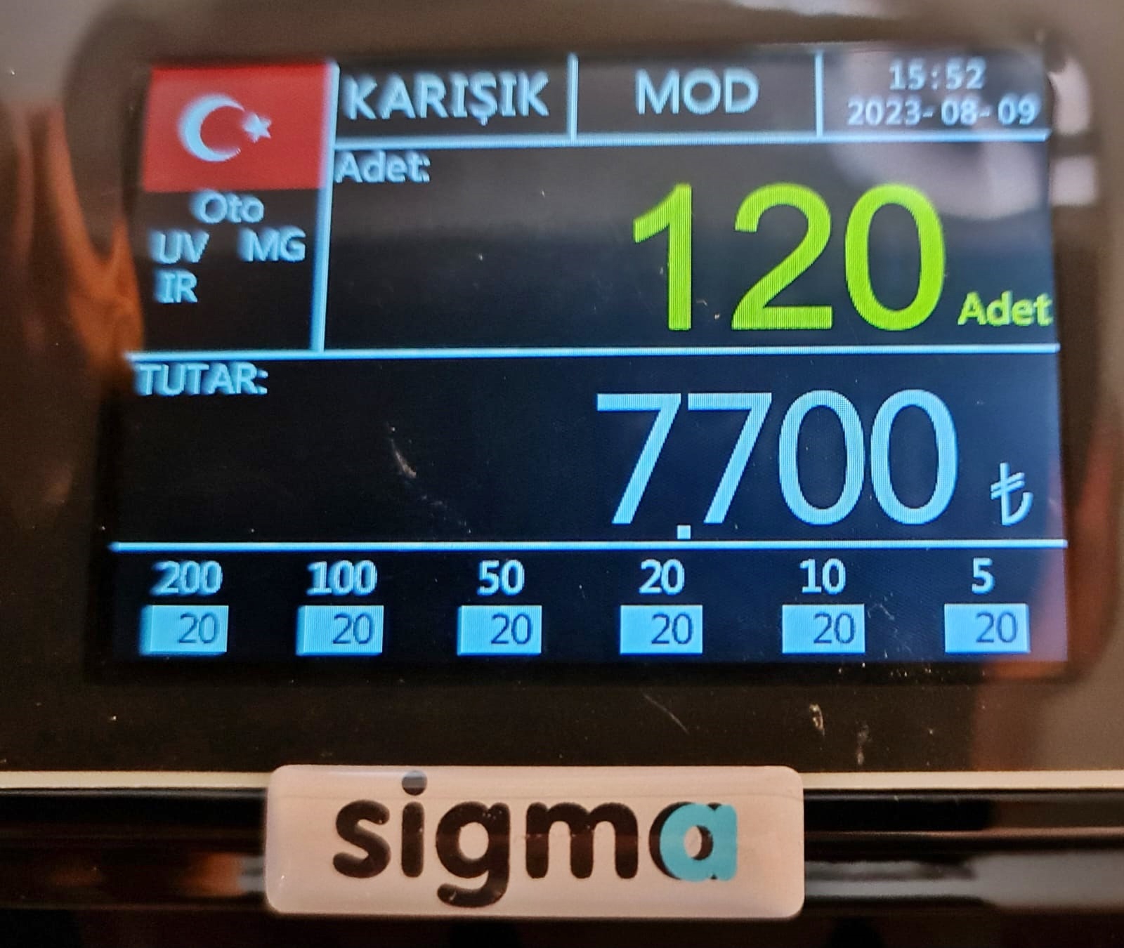 Sigma Plus Silver Sahte Kontrol Özellikli 