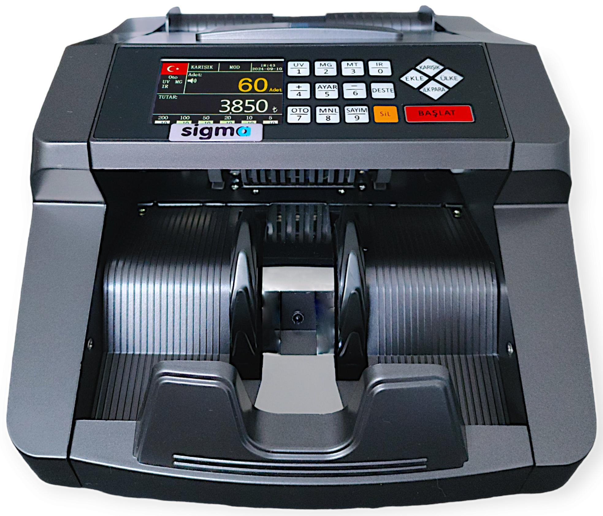 SC 7520 TL,€  Karışık Sayım $ Adet Sayım 