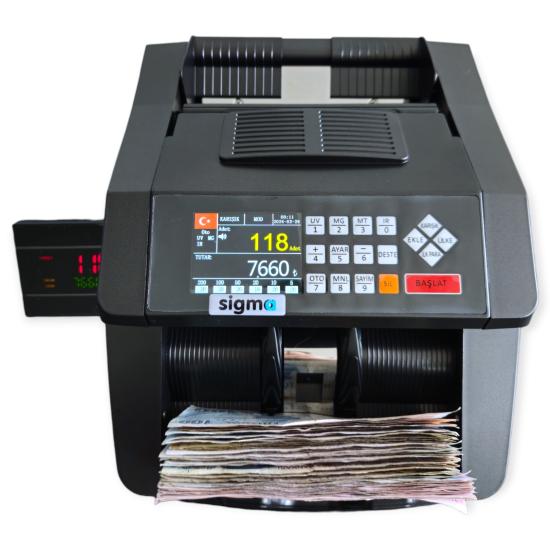 Para Sayma Makinesi Sigma SC 7520 TFT Ekran 2025